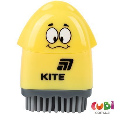Точилка Kite з контейнером та гумкою Faces, асорті (K25-365)