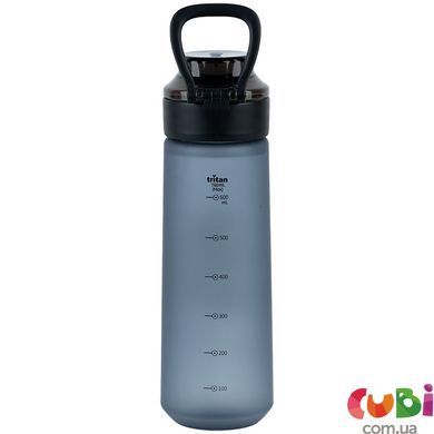 Бутылочка для воды Kite, 760 мл, серая (K25-1214-1)
