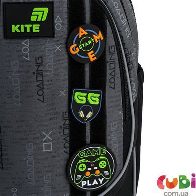 Рюкзак Kite Education 724 Good Game (K26-724S-2), Темно-сірий