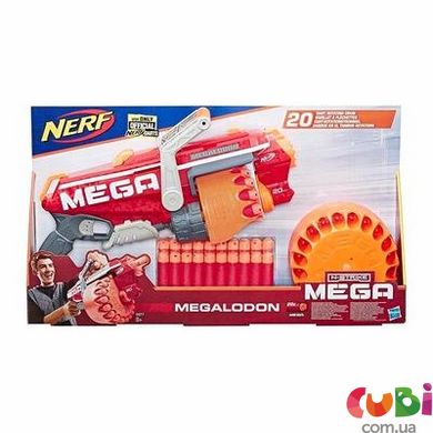 MEGA E4217EU4 NERF Бластер Megaladon