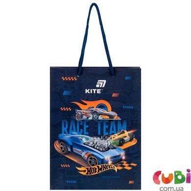 Пакет бумажный подарочный Kite Hot Wheels (HW26-265), 18х24см