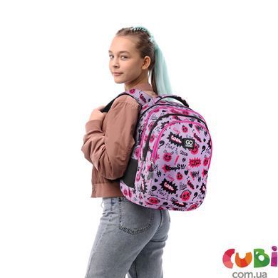 Рюкзак GoPack Teens 162M-2, комбинированый