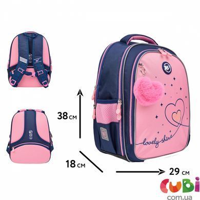 Рюкзак шкільний YES S-111 Bright Hearts (550105), комбінований