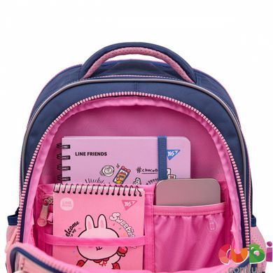 Рюкзак шкільний YES S-111 Bright Hearts (550105), комбінований