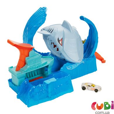 Игровой набор Hot Wheels Измени цвет Голодная Акула-робот (GJL12)