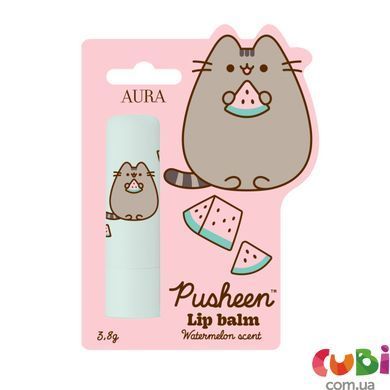 Бальзам для губ з ароматом кавуна ТМ "Pusheen", 3,8 г
