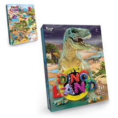 Креативное творчество DANKO TOYS Dino Land 7в1 (DL-01-01U)