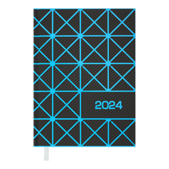 Щоденник датований 2024 LINEA, A5, синій (BM.2151-02)