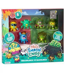 Набір фігурок PINATA SMASHLINGS &ndash; ЧУДЕРНАЦЬКІ ГЕРОЇ (8 фігурок, в асорт.)