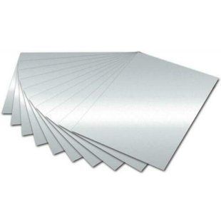 Папір для дизайну Tintedpaper A4 (21x29,7 см), №61 Срібло Сяюче, 130 г/м&sup2;, без текстури, Folia, 16826461