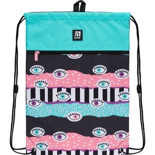 Сумка для обуви с карманом Kite Education K22-601L-6, комбинированый