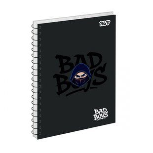 Тетрадь для записей Yes А5/80 ед.спираль "Bad boys" ВДЛ (152440)