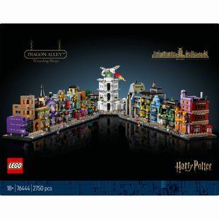 Конструктор Lego Harry Potter Аллея Диагон. Колдовские магазины (76444), комбинированый
