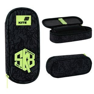 Пенал Kite 599 SK8 (K26-599-6), Чорний
