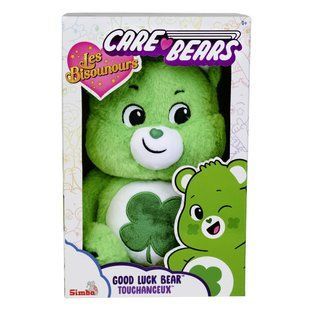 М'яка іграшка ведмідь Care Bears. Зелений, 35 см, 0 міс+ (6305878003)