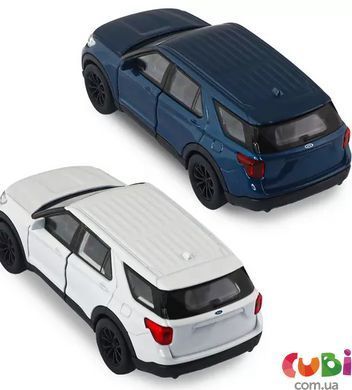 Автомодель - FORD EXPLORER 2023 (перламутрово-білий, блакитний металік)