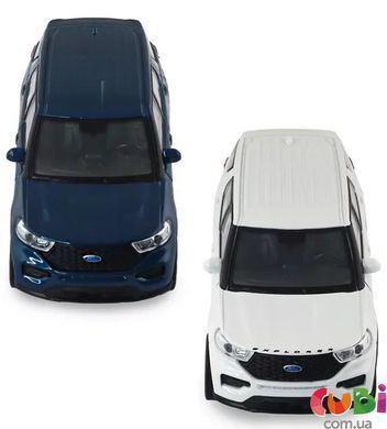 Автомодель - FORD EXPLORER 2023 (перламутрово-білий, блакитний металік)
