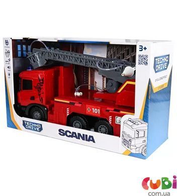 Автомодель серії "Super Big Truck" &ndash; ПОЖЕЖНА МАШИНА SCANIA