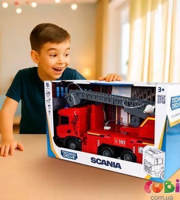 Автомодель серії "Super Big Truck" &ndash; ПОЖЕЖНА МАШИНА SCANIA