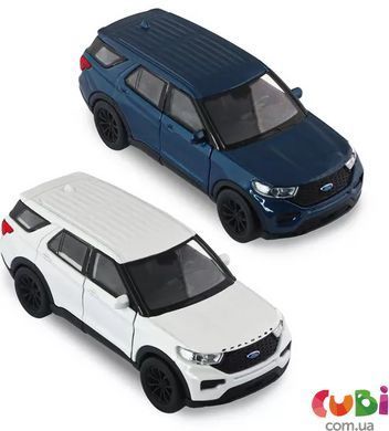 Автомодель - FORD EXPLORER 2023 (перламутрово-білий, блакитний металік)
