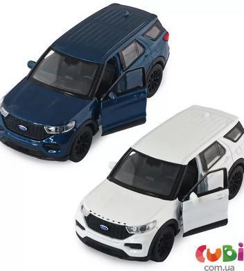Автомодель - FORD EXPLORER 2023 (перламутрово-білий, блакитний металік)