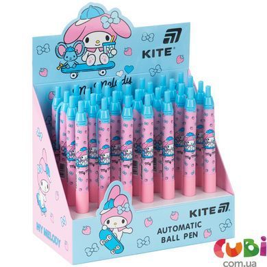 Ручка кулькова автоматична Kite My Melody (HK26-039-2), синя
