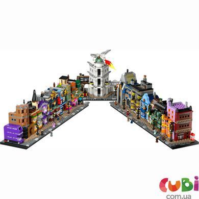 Конструктор Lego Harry Potter Алея Діаґон. Чаклунські крамниці (76444), комбінований