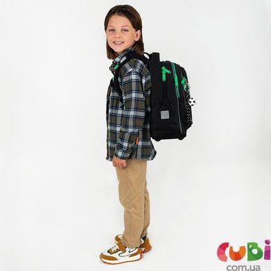 Рюкзак Kite Education 724 Football (K26-724S-3), Чорний