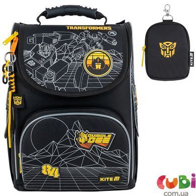Шкільний набір Kite Education Transformers Generations SET_TF25-501S (рюкзак, пенал, сумка), комбінований