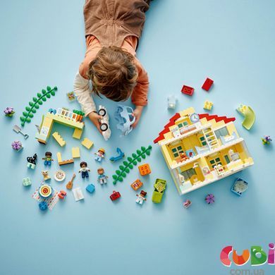 Конструктор детский Lego Семейный дом 3 в 1 (10994), комбинированый