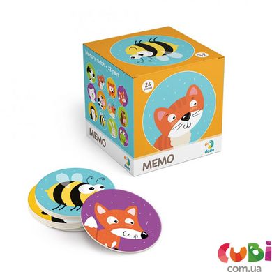 Настольная игра Dodo Мемо. Животные (300145)