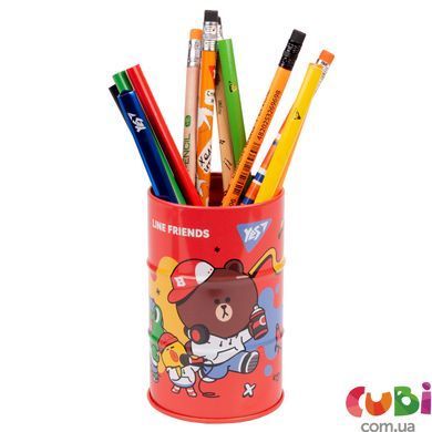 Стакан-подставка бочка YES Line friends метал