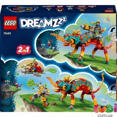 Конструктор Lego DREAMZzz Вогняний хамелеон Матео (71492), комбінований