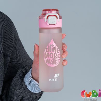 Пляшечка для води Kite, 760 мл, сіро-рожева (K25-1214-3)