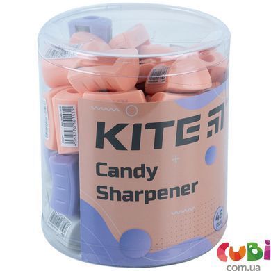 Стругачка Kite Candy, асорті кольорів (K24-1018)