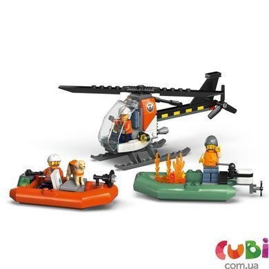 Конструткор Lego City Спасательный катер и вертолет береговой охраны (60504)