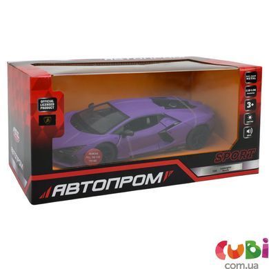 Игрушка Машина металлическая АВТОПРОМ арт. 68200A(P) 1:24 Lamborghini Revuelto, батарь, свет, Різнобарвний