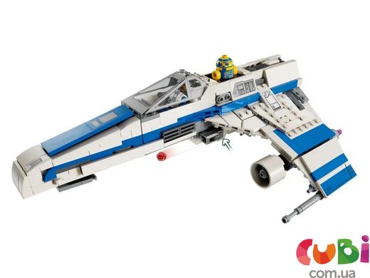 Конструктор дитячий ТМ Lego Винищувач Нової Республіки «E-Wing» проти Зоряного винищувача Шин Хаті