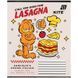 Зошит шкільний Kite Garfield (GF26-235), 12 аркушів, коса лінія