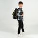 Рюкзак школьный каркасный Kite Education Batman DC25-556M, комбинированый