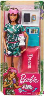 Кукла Barbie Активный отдых Шатенка (GKH73)