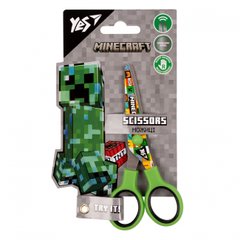 Ножиці YES "Minecraft" 13см, з принтом на лезі