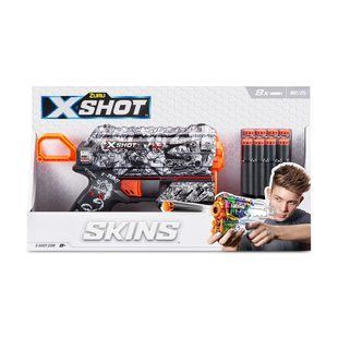 Швидкострільний бластер X-SHOT Skins Flux Illustrate (8 патронів), 36516D