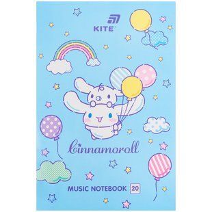 Зошит для нот Kite Cinnamoroll (CR26-404), A4, 20 аркушів