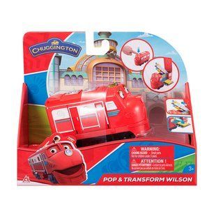 Паровозик Уилсон Играй и трансформируй, EU890101 CHUGGINGTON, комбинированый