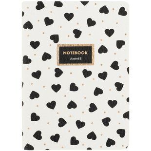 Книга записная A6, 60 листов ячейка, Black&White (8711-7-a)