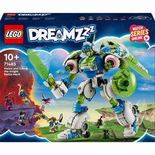 Конструктор Lego DREAMZzz Матео и рыцарский боевой робот Зет-Блоб (71485), комбинированый