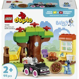 Конструктор Lego &laquo;Пиццерия&raquo; с Мафином и Блуи Duplo Bluey (10469)