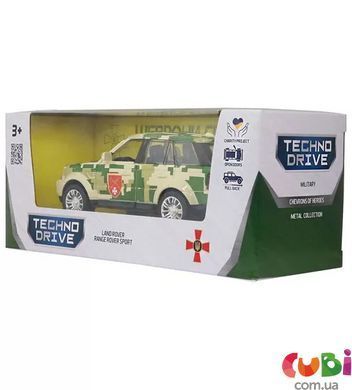 Автомодель серии "Шевроны Героев" &ndash; LAND ROVER RANGE ROVER SPORT &ndash; "ОК Запад"