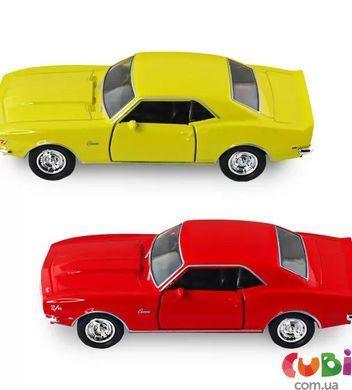 Автомодель - Chevrolet Camaro Z28 1968 (красный, желтый) (250384W), комбинированый